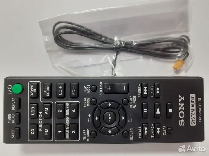 Пульт музыкальный центр Sony