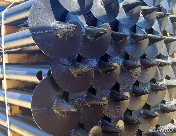 Винтовые сваи для забора