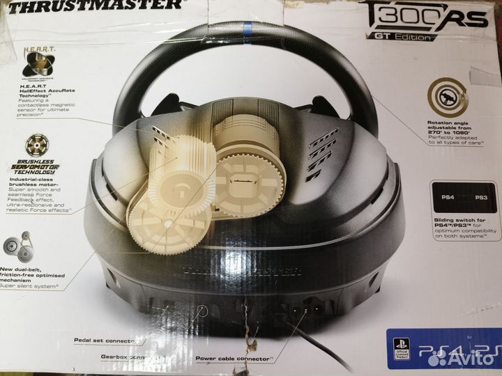Руль ThrustMaster T300RS GT Edition черный