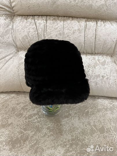 Кепка женская из натурального мутона