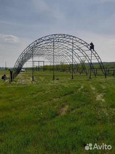 Арочный ангар 12x30 метров под ключ