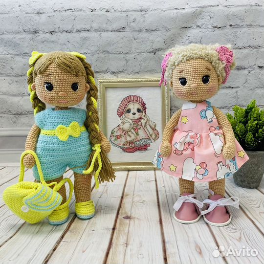 Кукла Вязаная амигуруми ручная работа