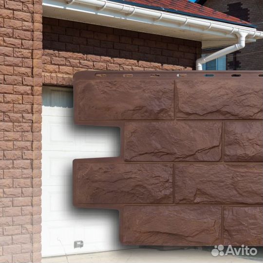 Фасадная панель (фагот) Альта-Профиль 1160х450х26