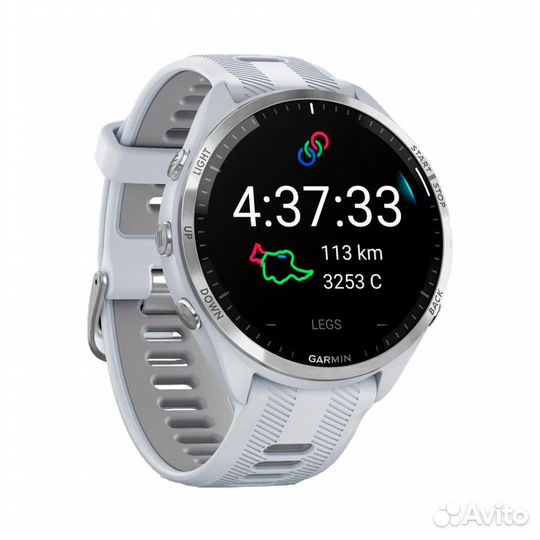 Смарт-часы Garmin Forerunner 965. Белый