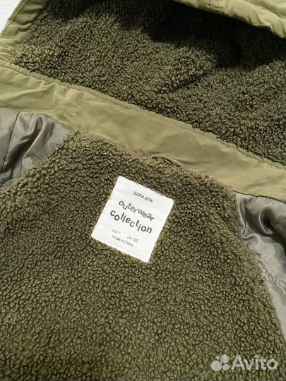 Парка Zara демисезонная для девочки р.122 (7 лет)