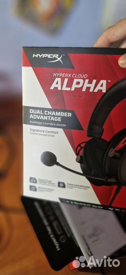 Наушники hyperx cloud alpha
