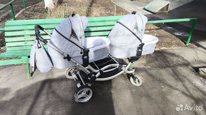 Коляска для двойни или погодок FD-design Zoom