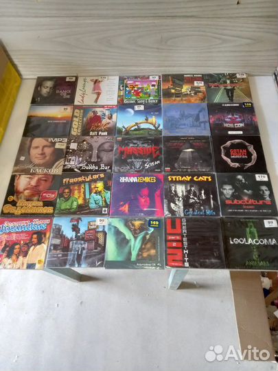 Коллекция музыки в фомате CD, MP3