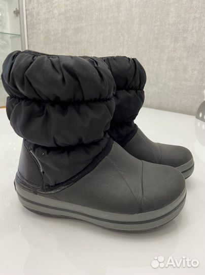 Демисезонные сапоги crocs c9