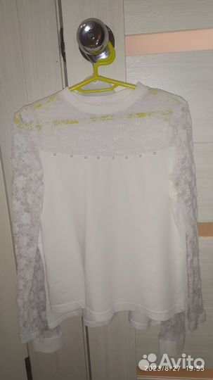 Блузка школьная хлопок