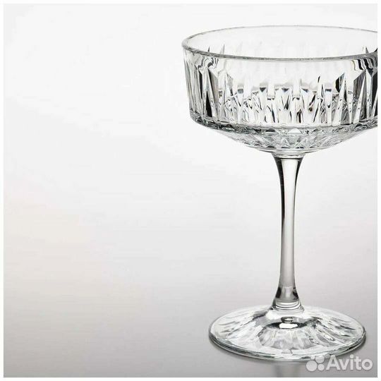 Бокалы для шампанского IKEA 4 шт. икеа шампанки