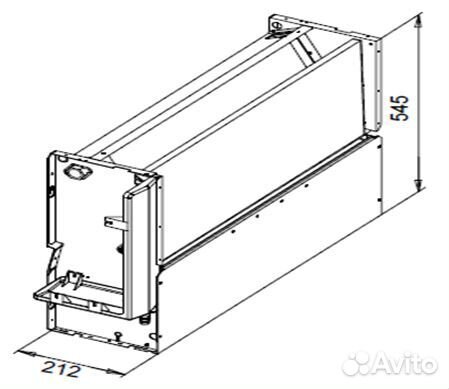 Фанкойл general climate GCO-W-04 2T