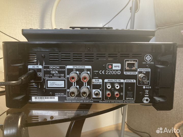 Ресивер denon ceol RCD-N8