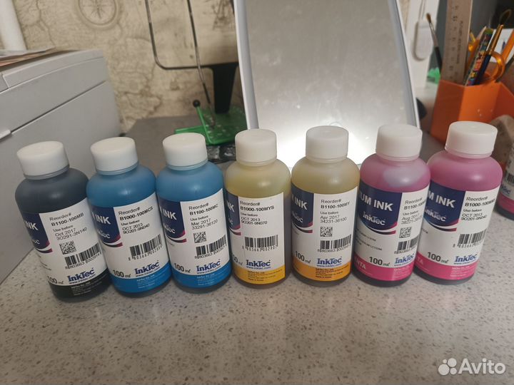 Чернила цветные для принтера InkTec