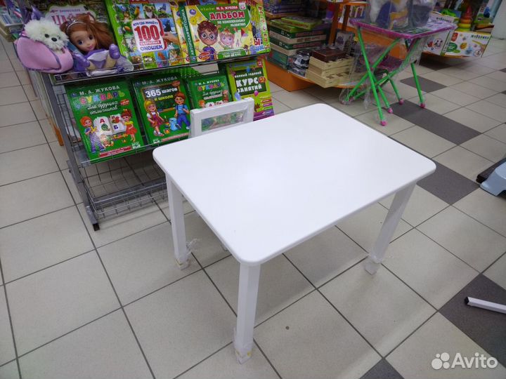 Стол детский деревянный плюс стульчик