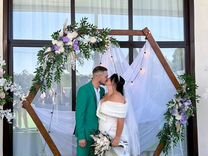 Аренда свадебной арки и декора