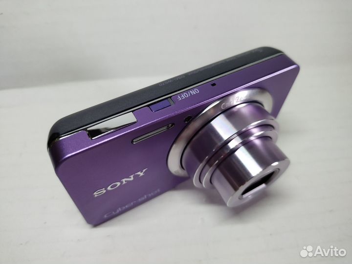 Sony Cyber-shot DSC-W570 Purple Vintage Cam