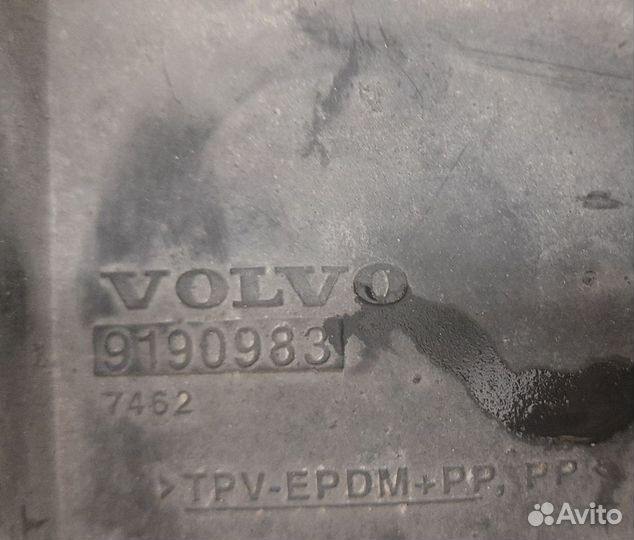 Дефлектор с воздуховодами volvo