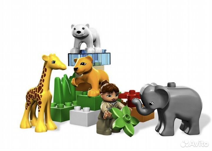 Lego duplo Зоопарк для малышей