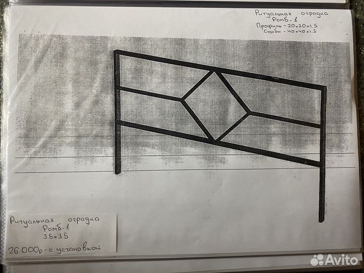 Ритуальные оградки