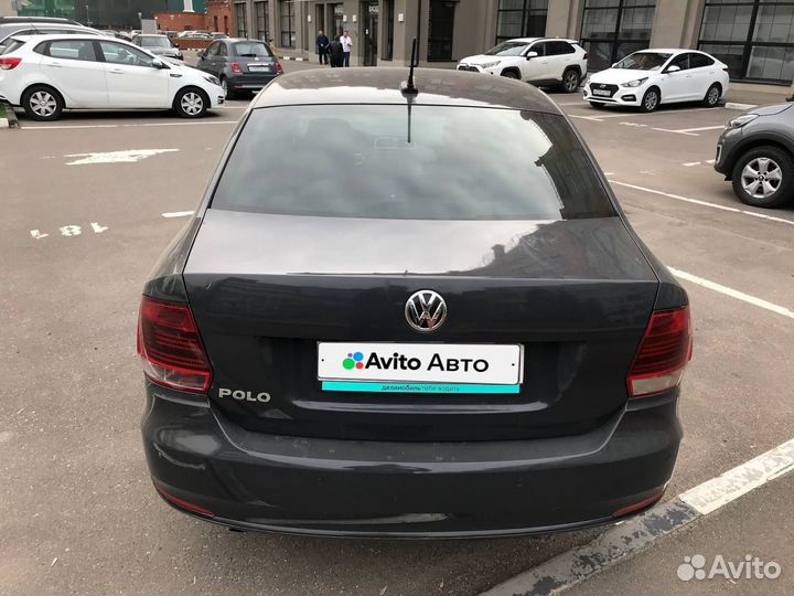 Volkswagen Polo 1.6 AT, 2018, 213 793 км