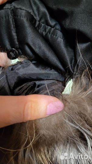 Naughts and Kisses пуховик с мехом