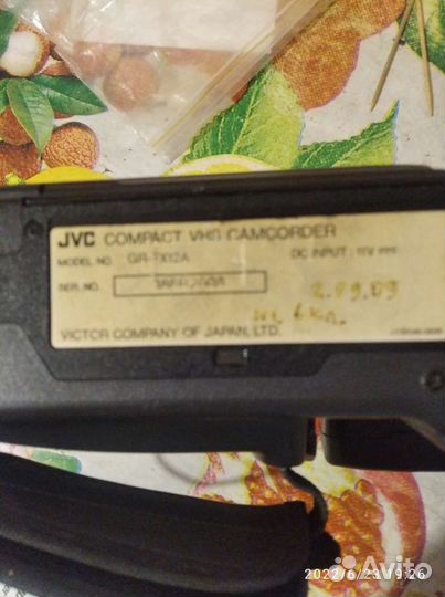 Видеокамера VHS JVC GR-FX12A Производство Япония