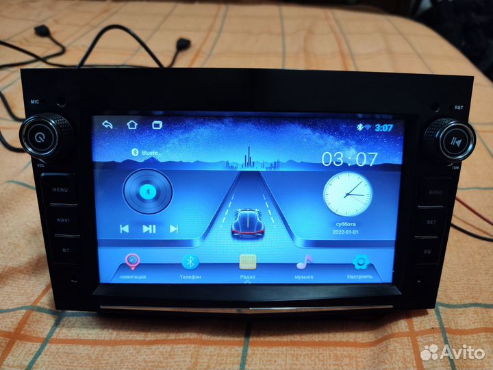 Магнитола Android для Opel astra h