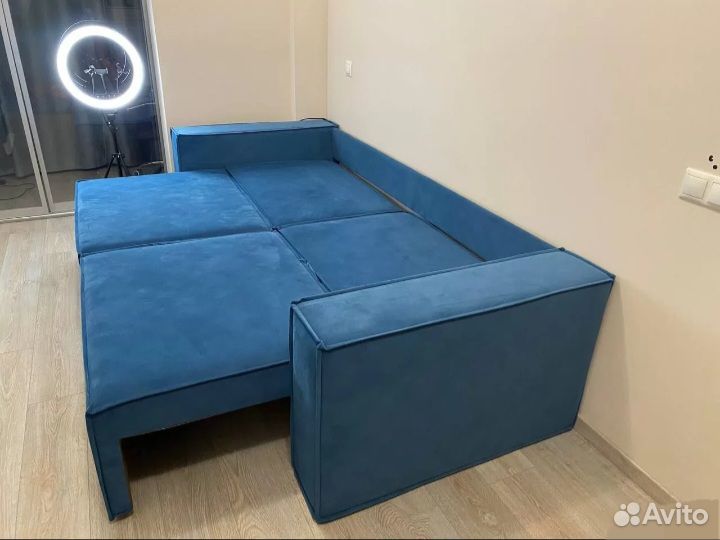 Диван Евро-книжка раскладной в стиле лофт в наличи