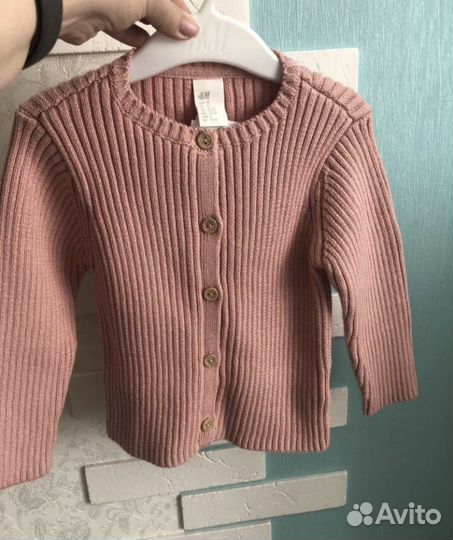 Кофты для девочки новые h&m 86, 92