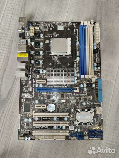 Материнская плата ASRock на AM3 сокете