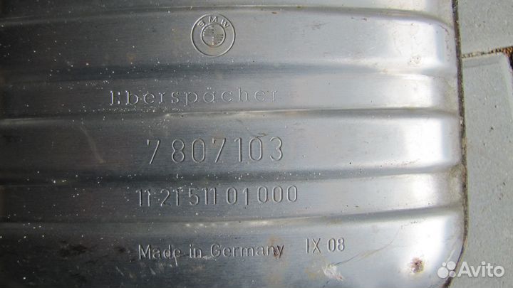 BMW 7 F01 глушитель шума выпуска дизель