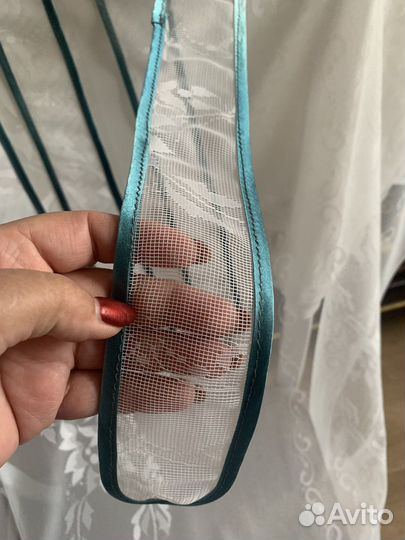 Тюль для бадкона с подхватами