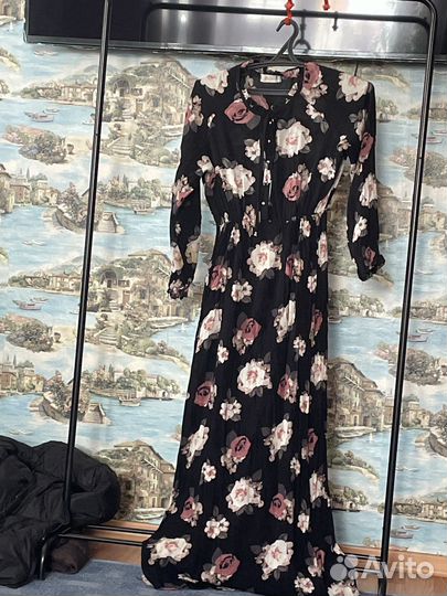 Летнее платье в пол