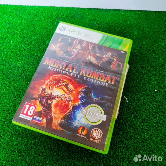 Диск Xbox 360 Mortal Kombat Komplete