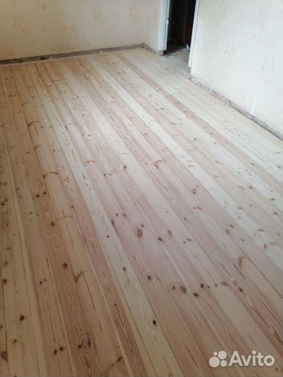 Циклёвка шлифовка пола под ключ