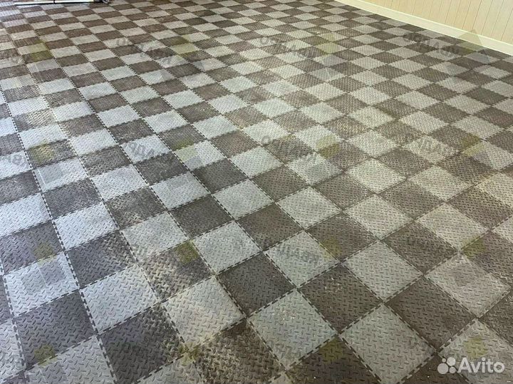 Модульная плитка для автомойки