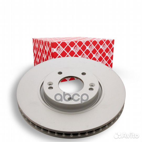 Торм.диск перед.вент.300x28 5 отв. (с покрытием)