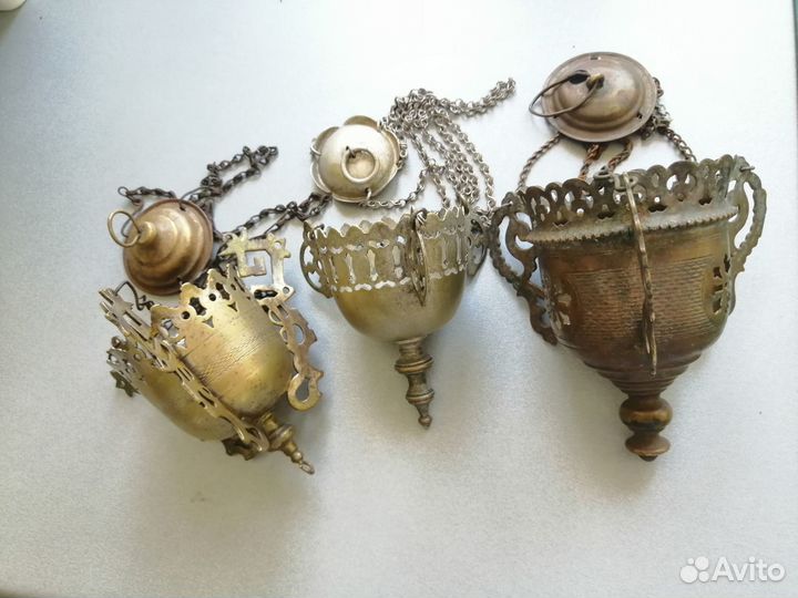 Старинная лампада, 19 век