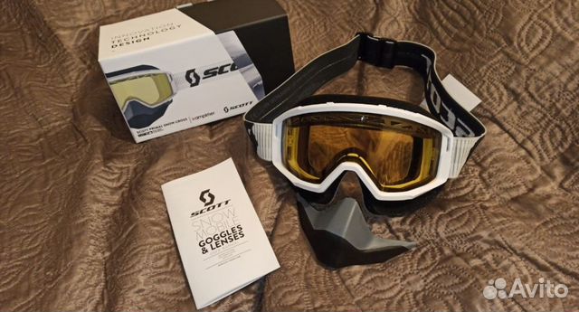 Очки снегоход квадроцикл Scott Primal MY23 Wh/Yell