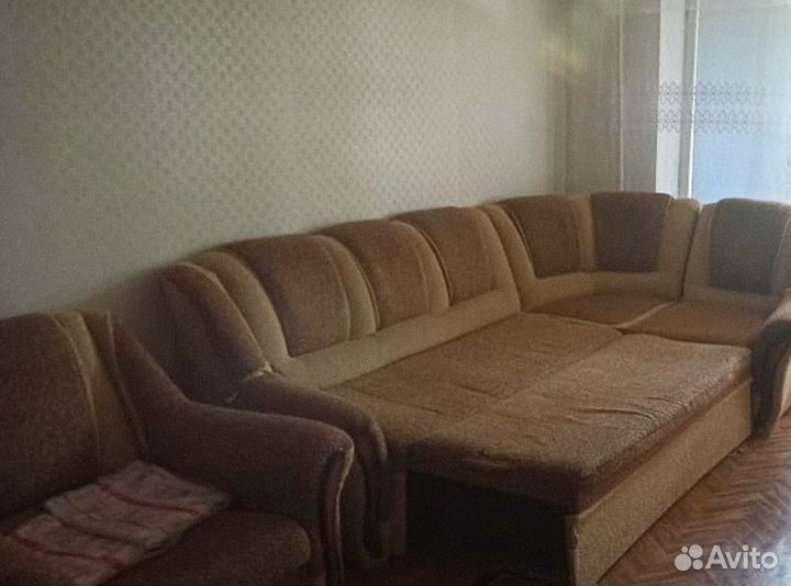 Угловой диван угловой бу и 2 кресла-кровати