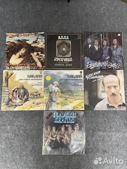 Виниловые пластинки СССР