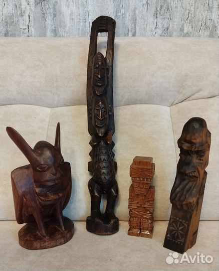 Деревянные статуи/ фигурки