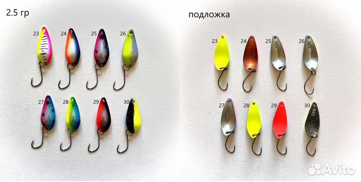 Микроколебалка Trout Bait MiAtom 1.8-3.2 на форель