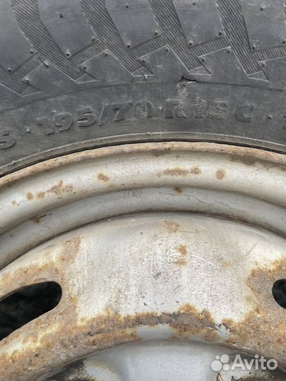 Колеса в сборе r15 зимние 5.160