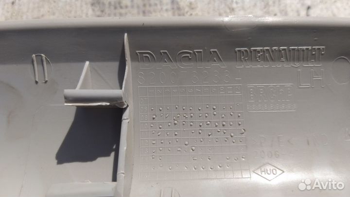 Обшивка передней стойки левая Renault Duster 4x4