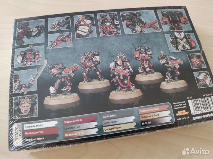 Фигурки warhammer 40k Blood Angels Death Company