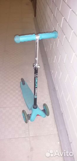 Самокат детский трехколесный бу
