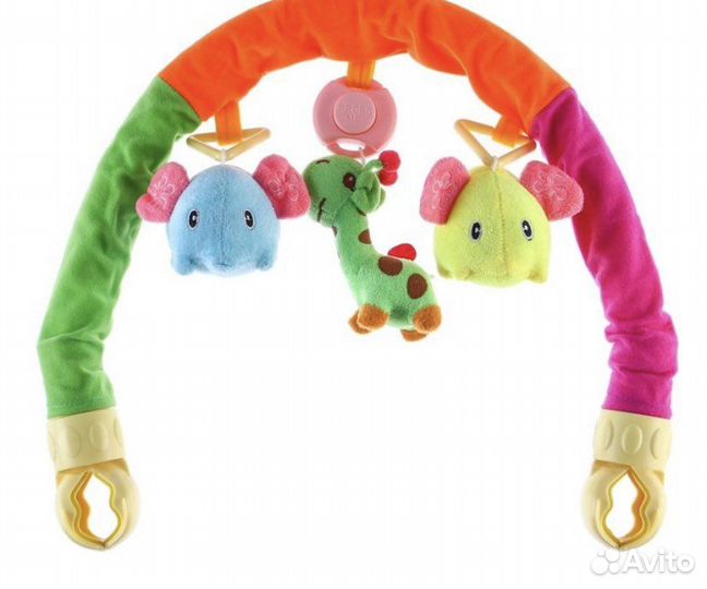 Подвеска на кроватку слоники