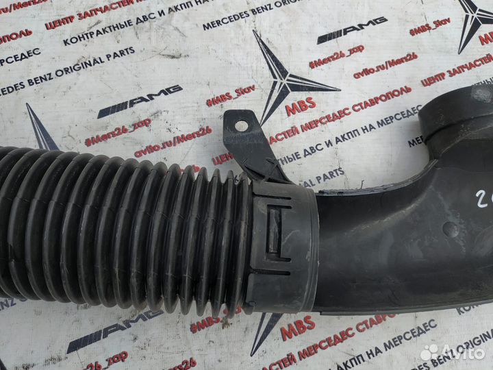 Воздуховод впускной w204 om646 Mercedes